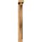 Ekena Millwork Funston Block Smooth Bracket w/ Offset Brace, Western Red Cedar, 3 1/2"W x 18"D x 30"H BKT0402X18X30FST05SWR - alternate 2